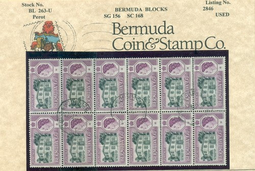 1959 Perot - block of 12
