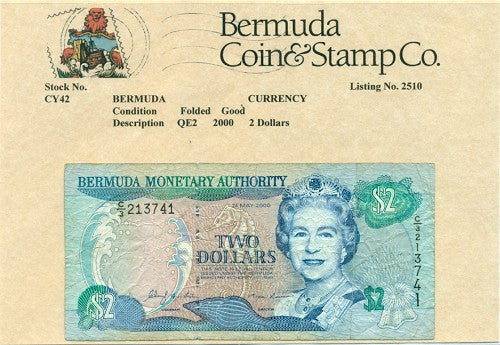 QE2   2000 $2.00 Note