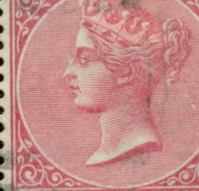 Queen Victoria Flaws Line arch of nose SG-24 QVF 64