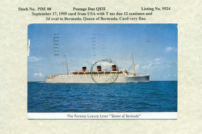 Postage Due QEII PDQ08