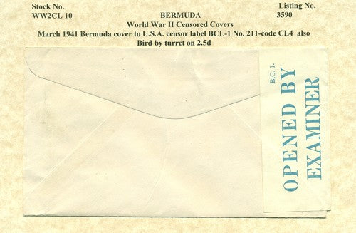 Censor Label BC1 211 bird by turret