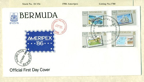 1986 Ameripex special show cancel
