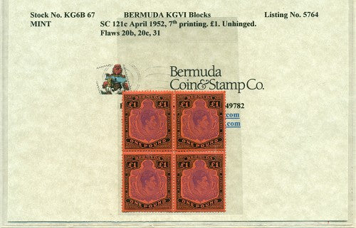 Block of KGVI KG6B 67