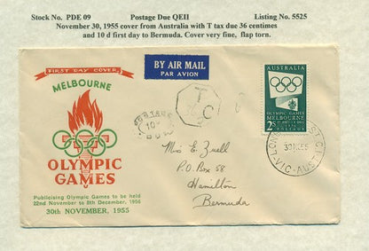 Postage Due QEII PDQ09