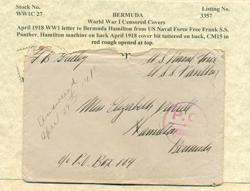 April 1918 US Naval Force Free