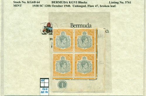 Block of KGVI KG6B 64