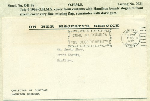 OHMS Customs 1969 OH 98