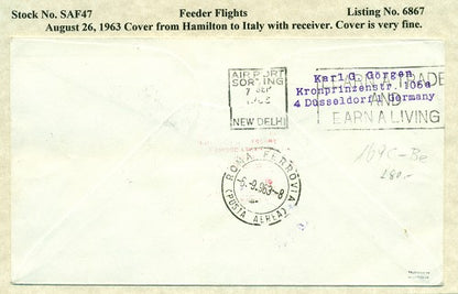 Special Air Flights August 26,1963 SAF 47