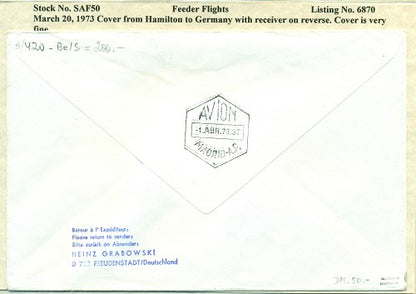 Special Air Flights 3/20/1973 SAF 50