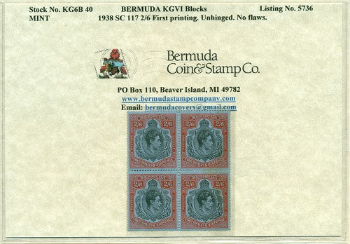 Block of KGVI KG6B 40