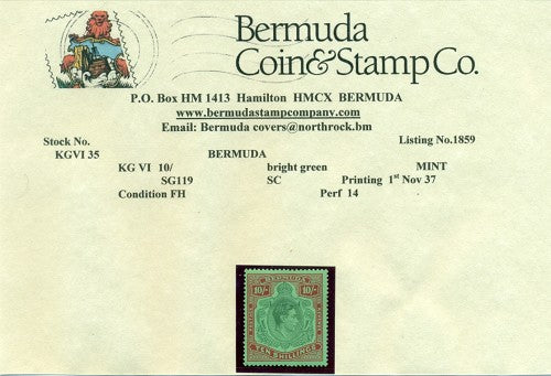 10/-  First printing November 1937
