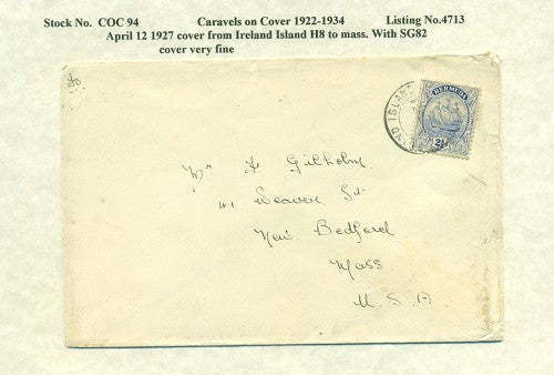 Caravels on Cover 1910-22, 94