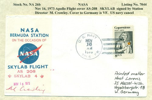 Nasa Flights NA 26B