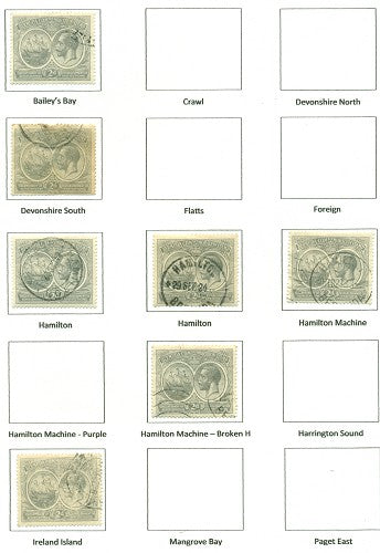 KGV & KGVI Cancels 1920 Tercentenary KGX 02