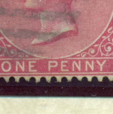Queen Victoria Flaws Long 'e' SG-24a QVF 43
