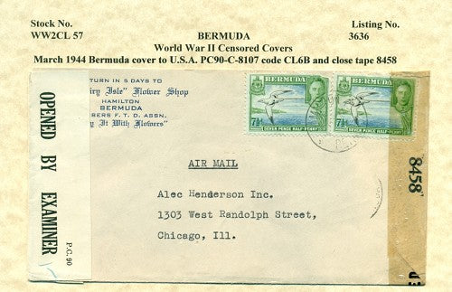 Censor Label PC90-C8107 DOUBLE BERMUDA