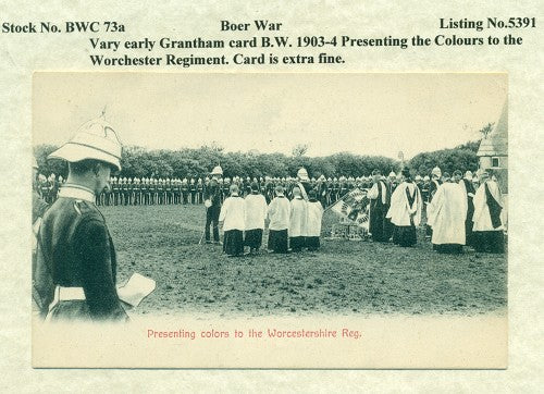Early 1st printing grantham Postcard