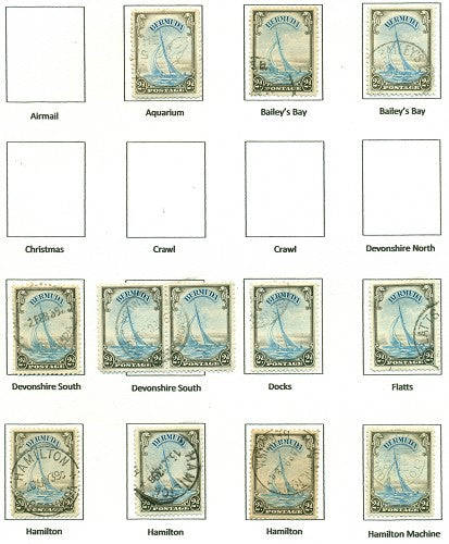 KGV & KGVI Cancels 1936 KGV Definitive KGX 07A
