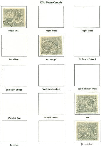 KGV & KGVI Cancels 1920 Tercentenary KGX 02