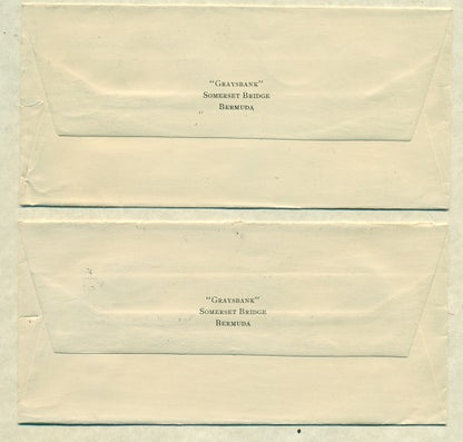 KGV & KGVI Parish Covers Somerset bridge 1936 KGPC 183