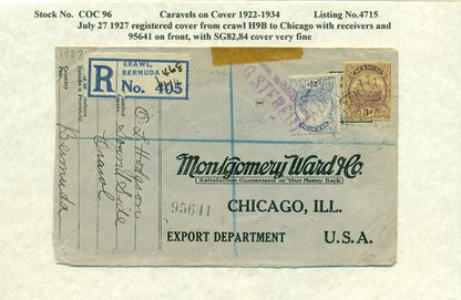 Caravels on Cover 1910-22, 96