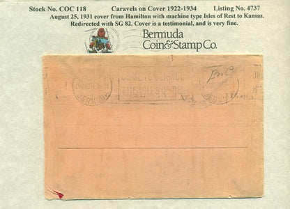 Caravels on Cover 1910-22, 118