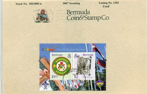 2007 Centenary of World Scouting - used