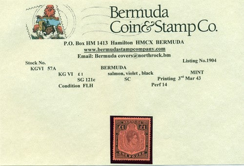 L1 Third printing March 1943 -KGVI 57a