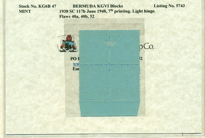 Block of KGVI KG6B 47