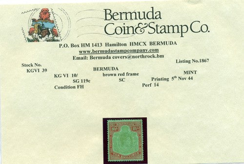 10/-  Fifth printing November 1944