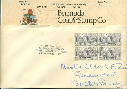 1959 9d Definitive
