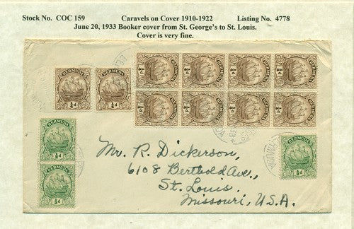 Caravels on Cover 1910-22, 159