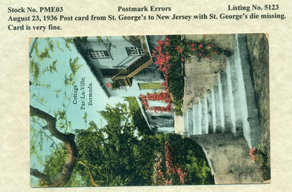 Postmark Error August 23, 1936