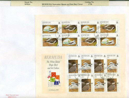 Souvenier sheet - 2001 Wildlife fund