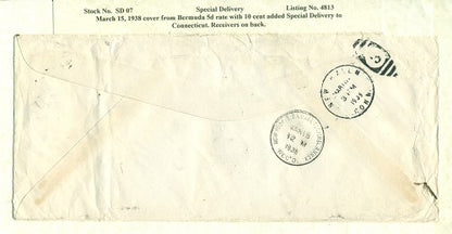 Special Delivery, March 15, 1938 cover