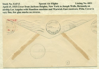 Special Air Flights 4/15/1925 SAF 13