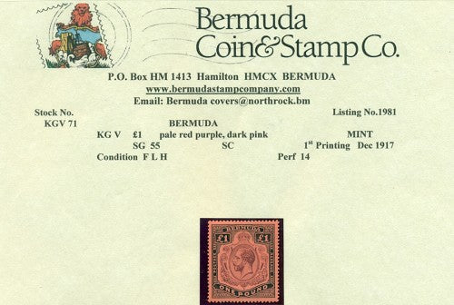 L1  1st printing Dec 1918 - FLH