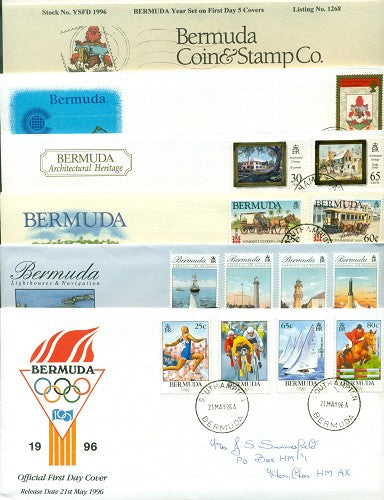 Year Set 1996 on FDC