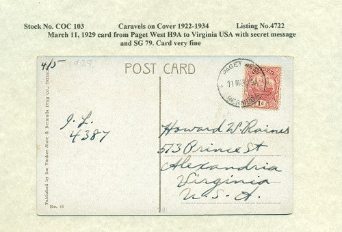 Caravels on Cover 1910-22, 103
