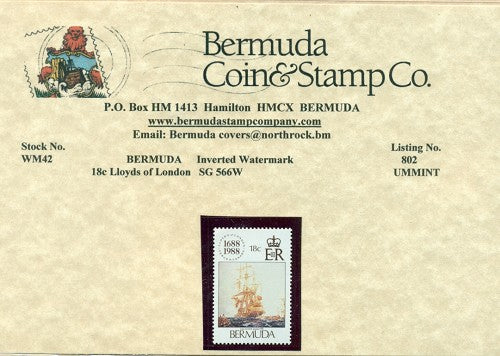 18c Lloyds of London sg 566w