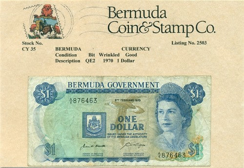 QE2   1970 $1.00 Note