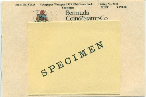 1903 Docks news wrap. Specimen -SW02s