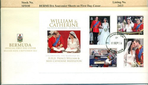 Souvenier sheet - 2011 Royal Wedding