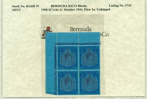 Block of KGVI KG6B 19