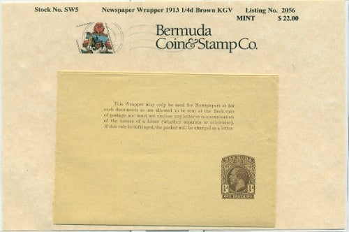 1913 KGV news wrapper