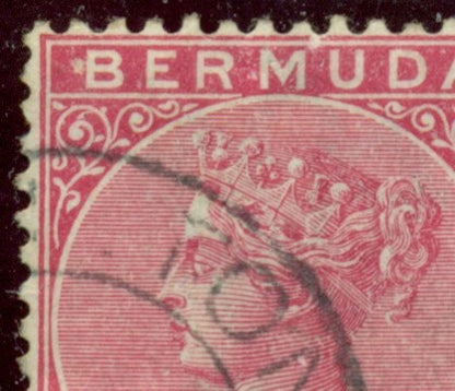 Queen Victoria Flaws Dot by 'b' and 'm' SG-24 QVF 56