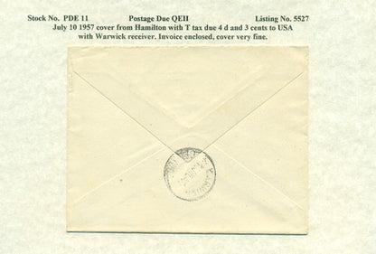 Postage Due QEII PDQ11