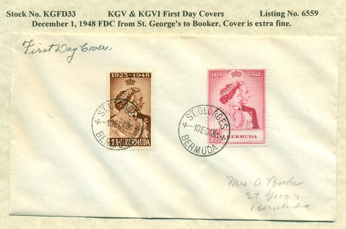 FDC 12/1/1948 KG6C 33