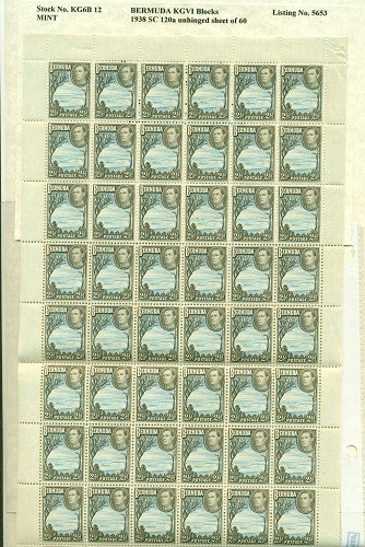 Block of KGVI KG6B 12