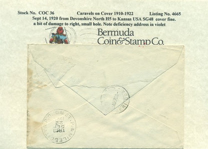 Caravels on Cover 1910-22, 36